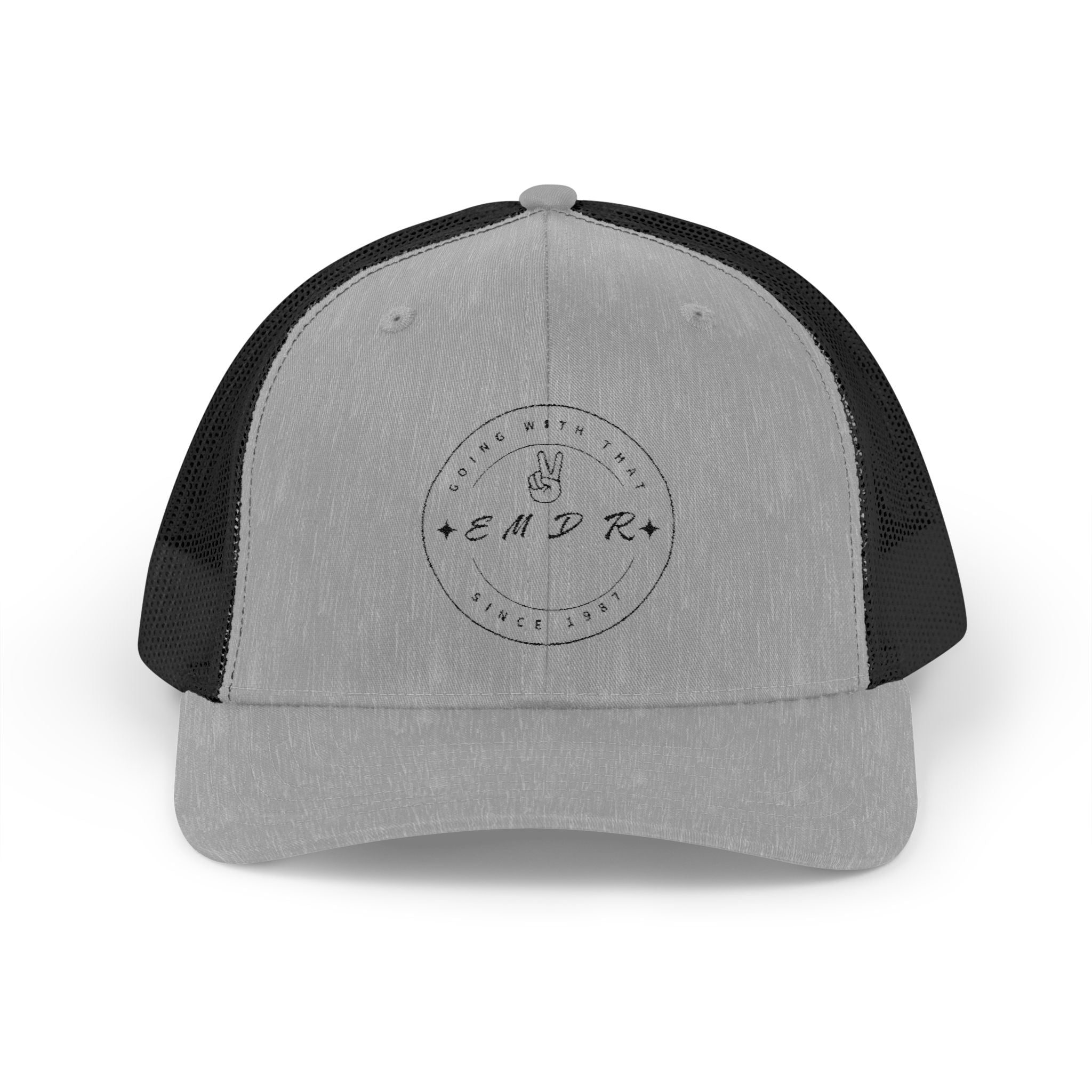 EMDR Snapback Cap - Stylish White Hat for Mental Health Awareness