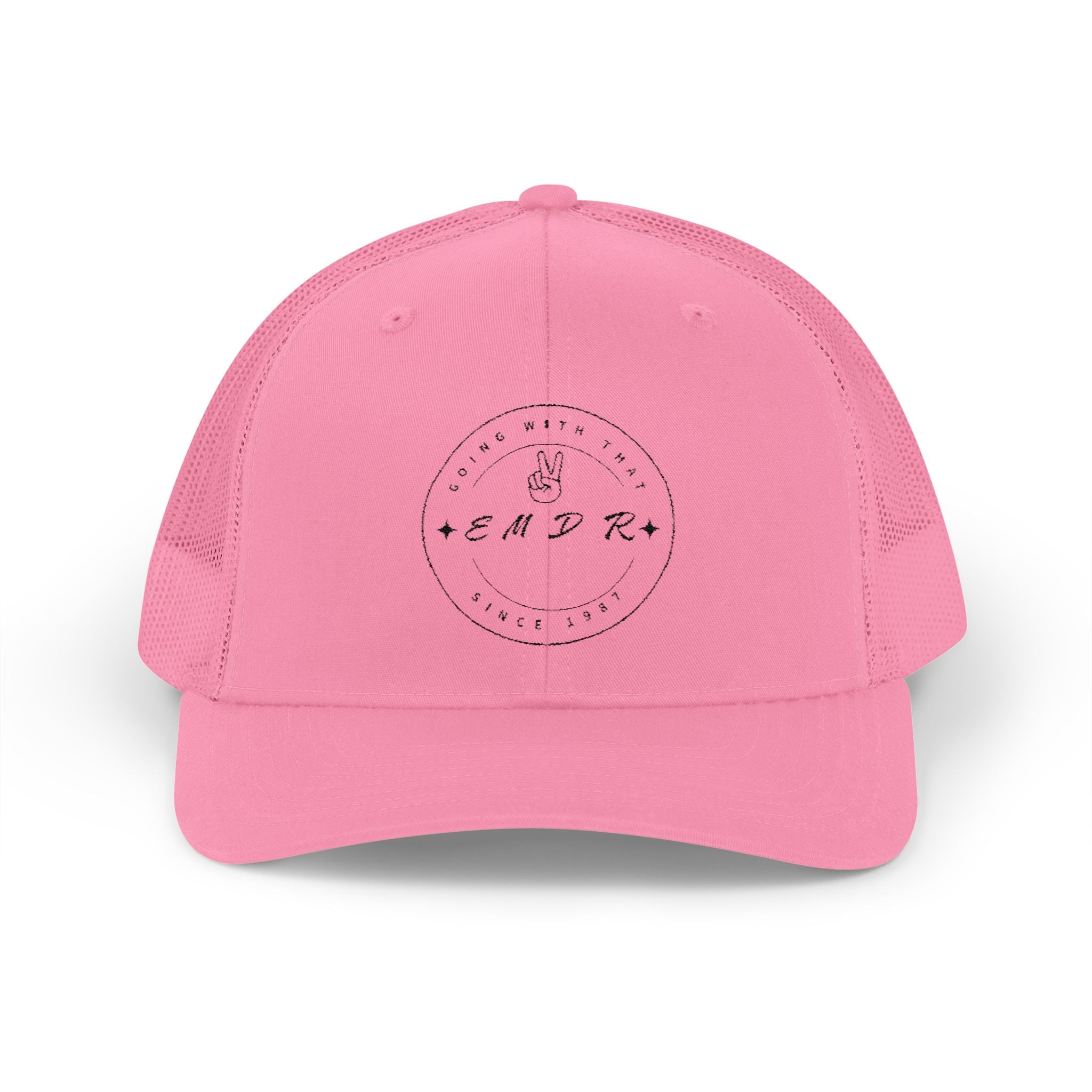 EMDR Snapback Cap - Stylish White Hat for Mental Health Awareness