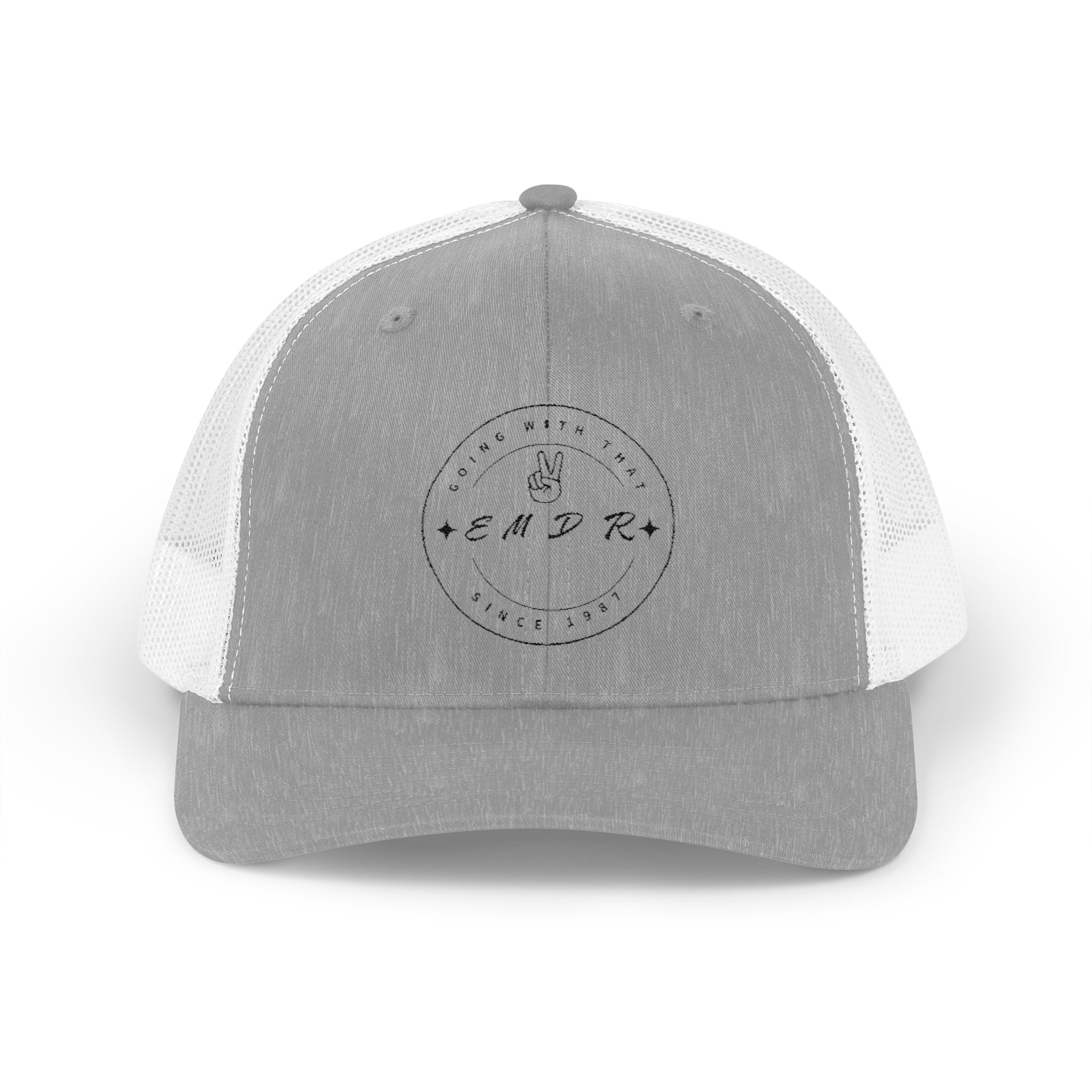 EMDR Snapback Cap - Stylish White Hat for Mental Health Awareness