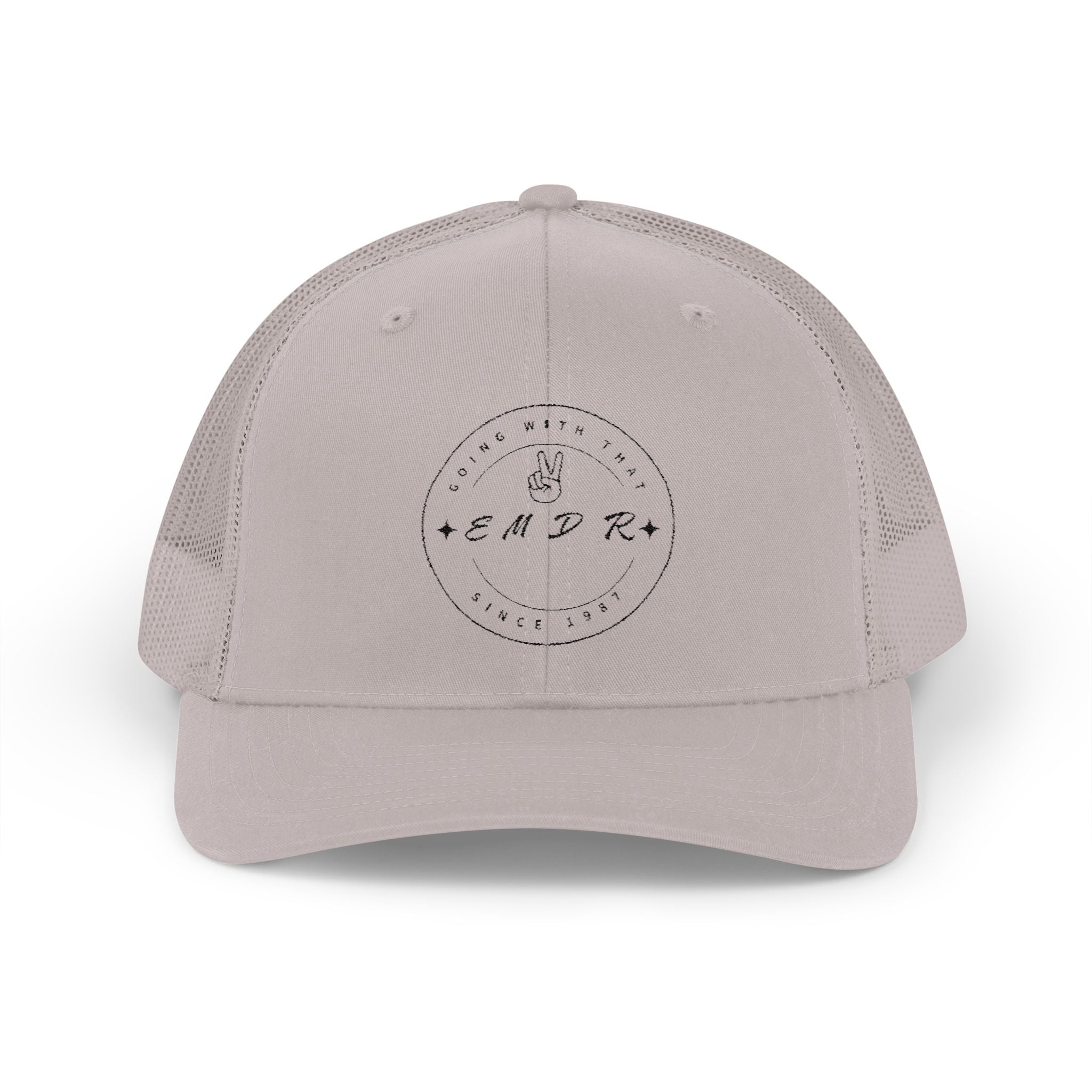 EMDR Snapback Cap - Stylish White Hat for Mental Health Awareness